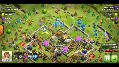 Clash Of Clans Looting 44 Youtube