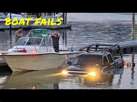 Boat Ramp Fails What The Heck Were You Thinking Youtube