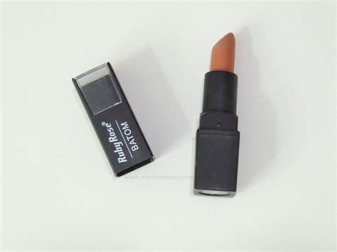 BATOM RUBY ROSE MATTE Nº NUDE CARAMELO MARAVILHOSO Mania de Roxo