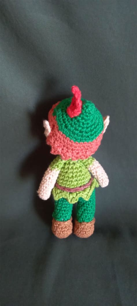 Peter Pan E Sininho Em Amigurumi Elo Produtos Especiais