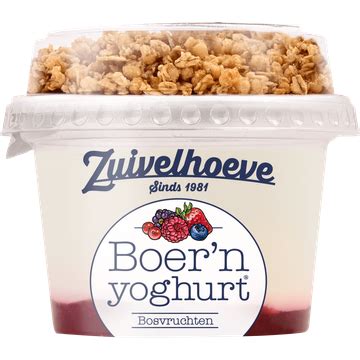 Zuivelhoeve Boer N Yoghurt Vanille Muesli 170g Bestellen Jumbo