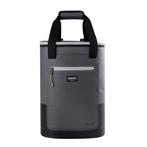 Igloo 28 Cans Overland Halo Backpack Soft Sided Cooler Gray