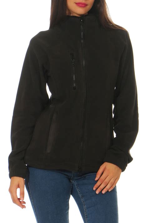 Damen Fleecejacke Ohne Kapuze Norway