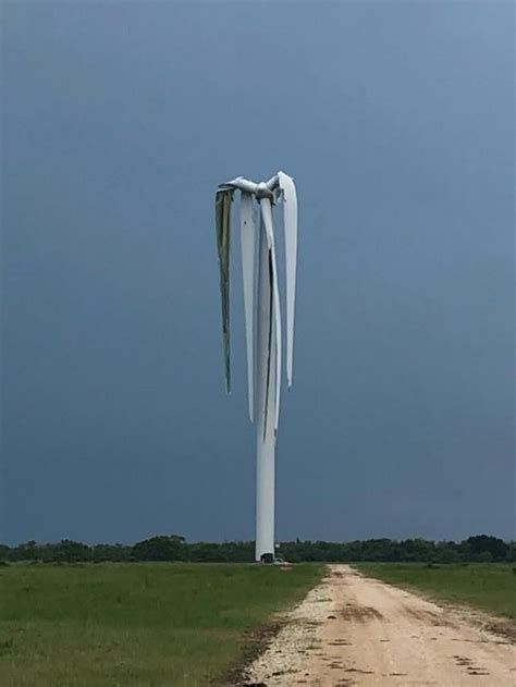 A Wind Turbine After A Tornado Cursed Images Know Your Meme