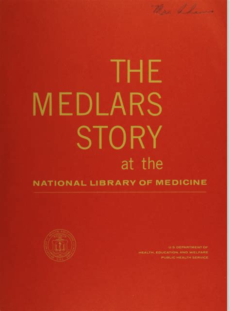 The Us National Library Of Medicine Starts Medlars The First Large Scale Computer Based