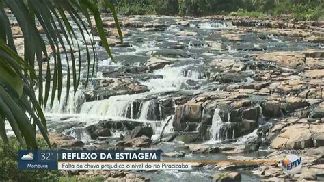 Rio Piracicaba Tem Vaz O Abaixo Da M Dia E Fica Pedras