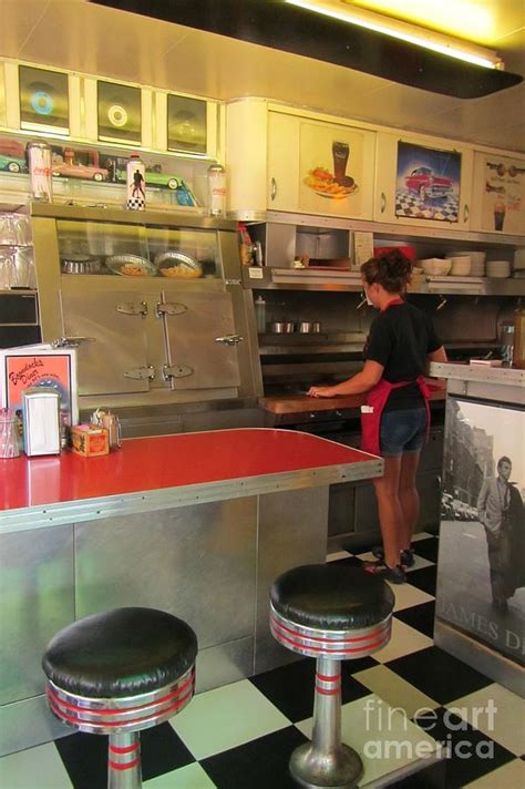 Flippin Burgers in the Diner Photograph by John Malone - Pixels