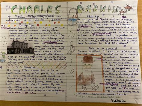 Fabulous Year 6 Writing About Charles Darwin Fairholme Primary School