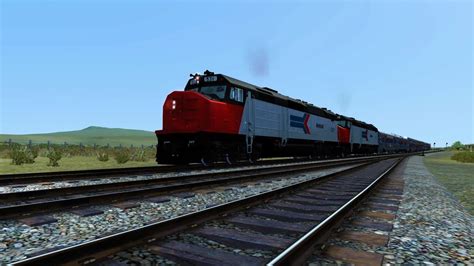 Amtrak Sdp40f Train Simulator 2018 First Look Youtube