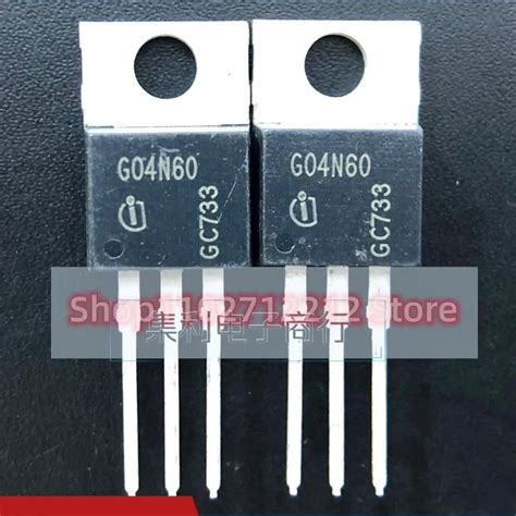 IGBT Importado Original Melhor Qualidade G04N60 SGP04N60 TO 220 600V 4A