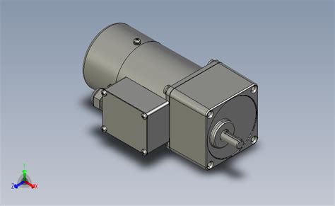 刹车电机5rk40gn Ctm 5gn3k～200kstep模型图纸下载 懒石网