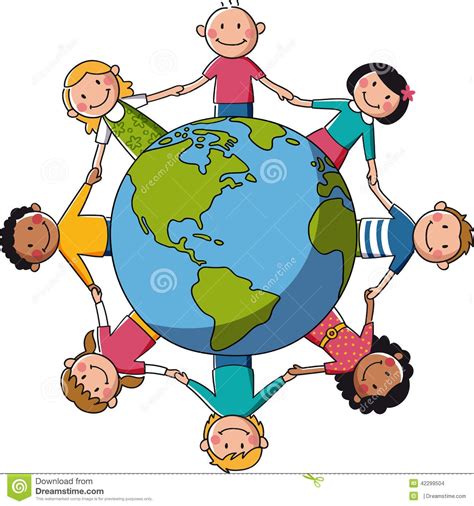Children Around The World Clipart Free Download On Clipartmag