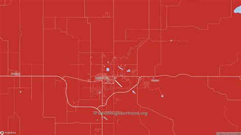 Mckenzie County Nd Political Map Democrat And Republican Areas In Mckenzie County