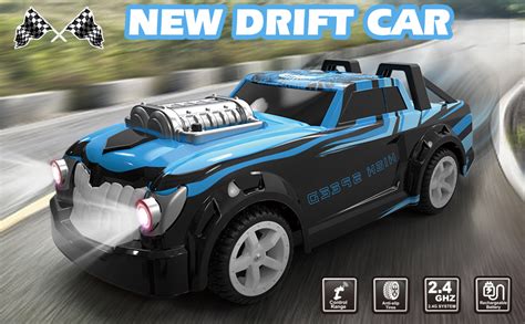 Loozix Drift Rc Car 1 14 Scale 4wd 4x4 24ghz Remote Control Monster Truck Ready