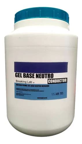 Gel Base Neutro Conductor Electrodo Ultrasonido Est Tica Kg