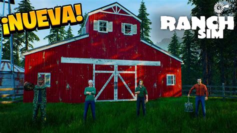 COMIENZA UNA NUEVA VIDA EN LA FINCA RANCH SIMULATOR 1 YouTube