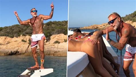 Gianluca Vacchi Italian Millionaire Playboy Films Himself Spanking