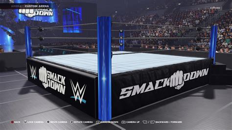 Modernized SMACKDOWN arena : r/WWE2K24