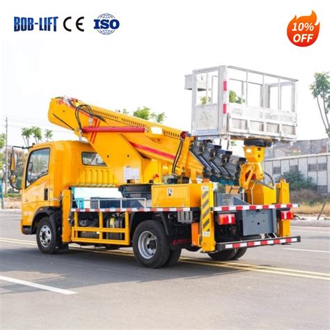 Euro 5 30 M Lifting Bucket Hydraulic Aerial Cage 16m Aerial Platform