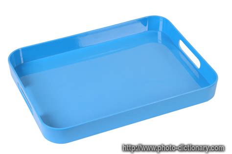 tray - photo/picture definition at Photo Dictionary - tray word and ...