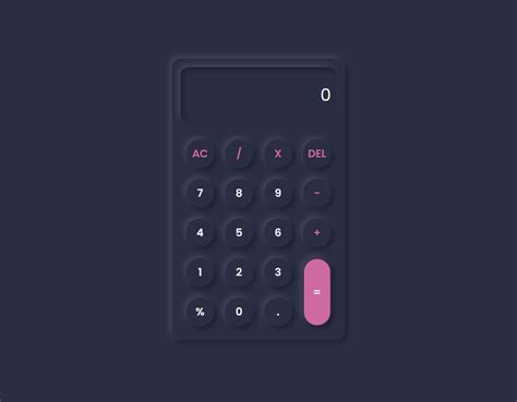 GitHub Nikhilmb002 Neumorphic Calculator