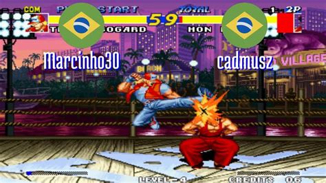 Ft Rbff Marcinho Br Vs Cadmusz Br Real Bout Fatal Fury Rbff