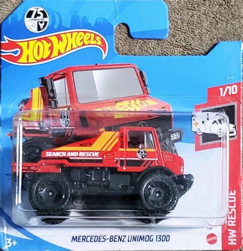 Hot Wheels Rescue Mercedes Benz Unimog Universo Hot Wheels
