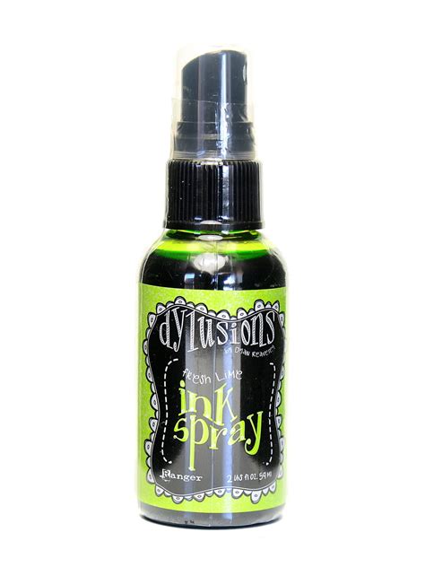 Dylusions Ink Sprays Fresh Lime 2 Oz Bottle Pack Of 3 Walmart