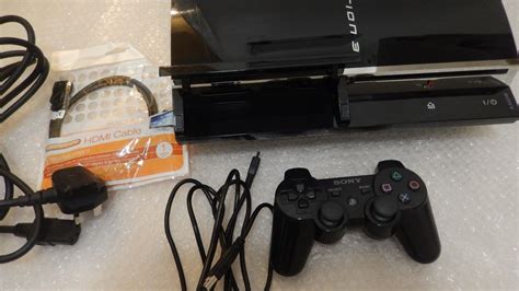 Sony Playstation 3 60gb Ps3 60gb Cechc03 Fw 3 55 Ps2 And Ps1 Game