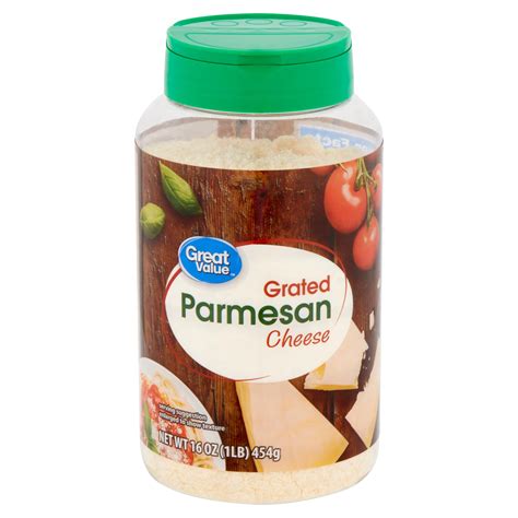 Great Value Grated Parmesan Cheese Oz Walmart