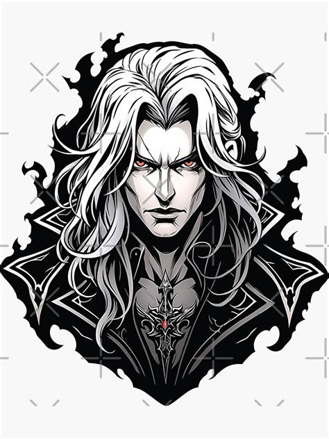 Alucard Castlevania Nocturne Sticker For Sale By SchellStation