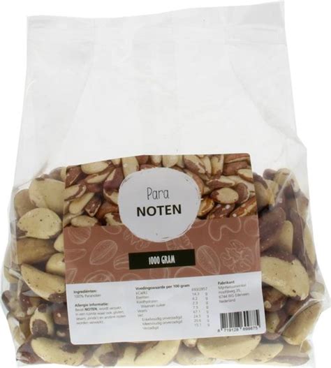 Mijnnatuurwinkel Paranoten 1 Kg Bol