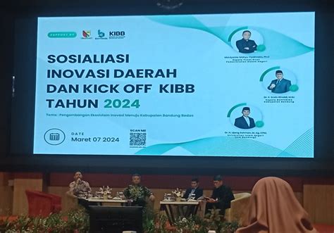 Sosialisasi Inovasi Daerah Dan Kick Off Kibb Tahun