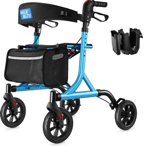 Amazon Walk Mate Wheel Rollator Walker With Seat For Slim