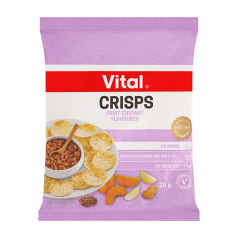 Vital Crisps Fruit Chutney 20g Vip