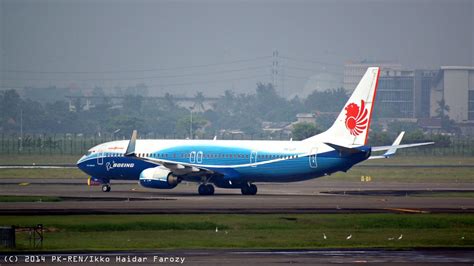 Lion Air Boeing 737 9GP ER Dreamliner Livery CGK 2014 Flickr