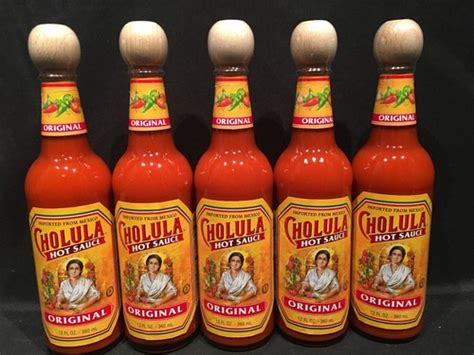 Lot Pack Cholula Mexican Hot Sauce Original Flavor Fl Oz Bottles Mexico EBay