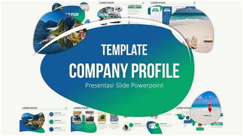 Contoh Template Presentasi Powerpoint Company Profile Menarik