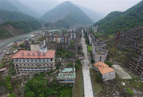 汶川地震八周年：航拍北川新老县城县城北川汶川新浪新闻