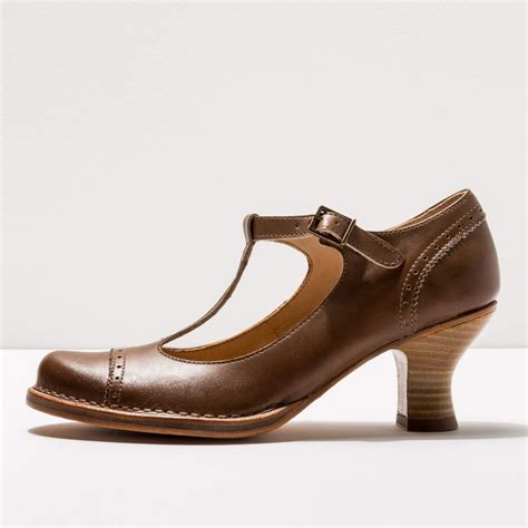 Chaussure Talon R Tro En Cuir Style Salom Pour Femme Neosens Elorell