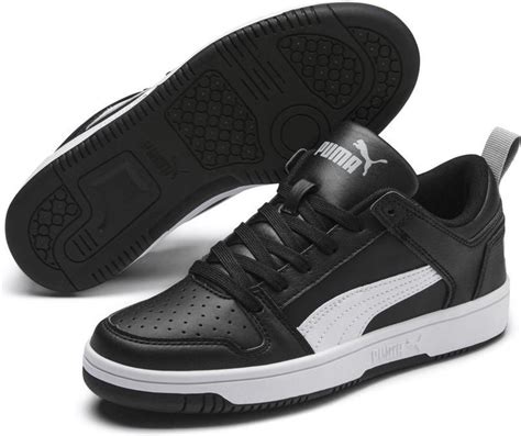 Puma Rebound Layup Lo Sl Jr Sneakers Puma Black Puma White High Rise