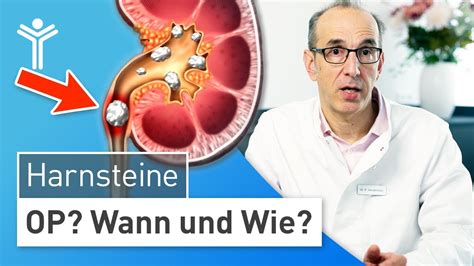 Harnsteine Entfernen WANN Und WIE Operieren Nierensteine YouTube