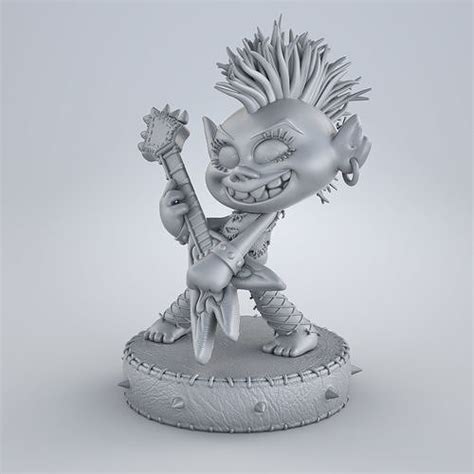 Queen Barb Trolls World Tour 3d Model 3d Printable Cgtrader