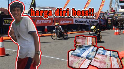 Drag Resmi Ninja Tak Cc Bos Bengkel Taruhan Jt Youtube