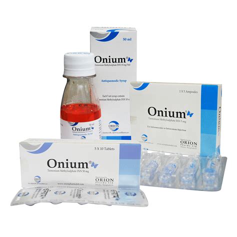 Onium Mg Ml Syrup Orion