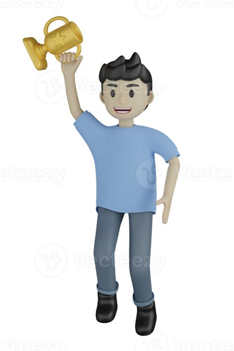3d Man Doing Activity 10111641 Png