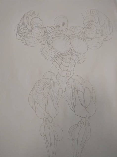 Biceptember Alien Gal By Alisteirpandemonicon On Deviantart