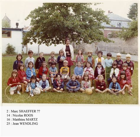 Photo De Classe Grande Section 1973 1974 De 1973 Ecole Maternelle Rue