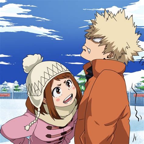 Katsuki Bakugou X Uraraka Ochako Boku No Hero Academia Cartoon Ships Boku No Hero Academy