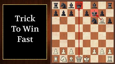 Chess Opening Trap To Win Fast Tennison Gambit Strategy And Tricks